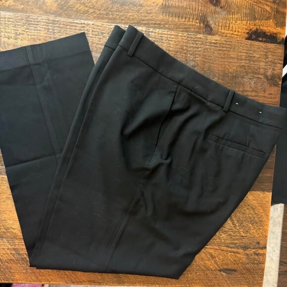 Ann Taylor Black Dress Pants 16P - Picture 1 of 1